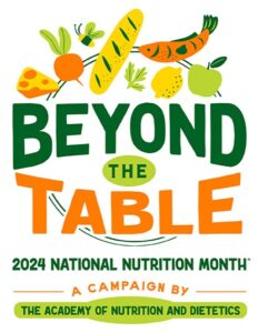 2024 National Nutrition Month campaign