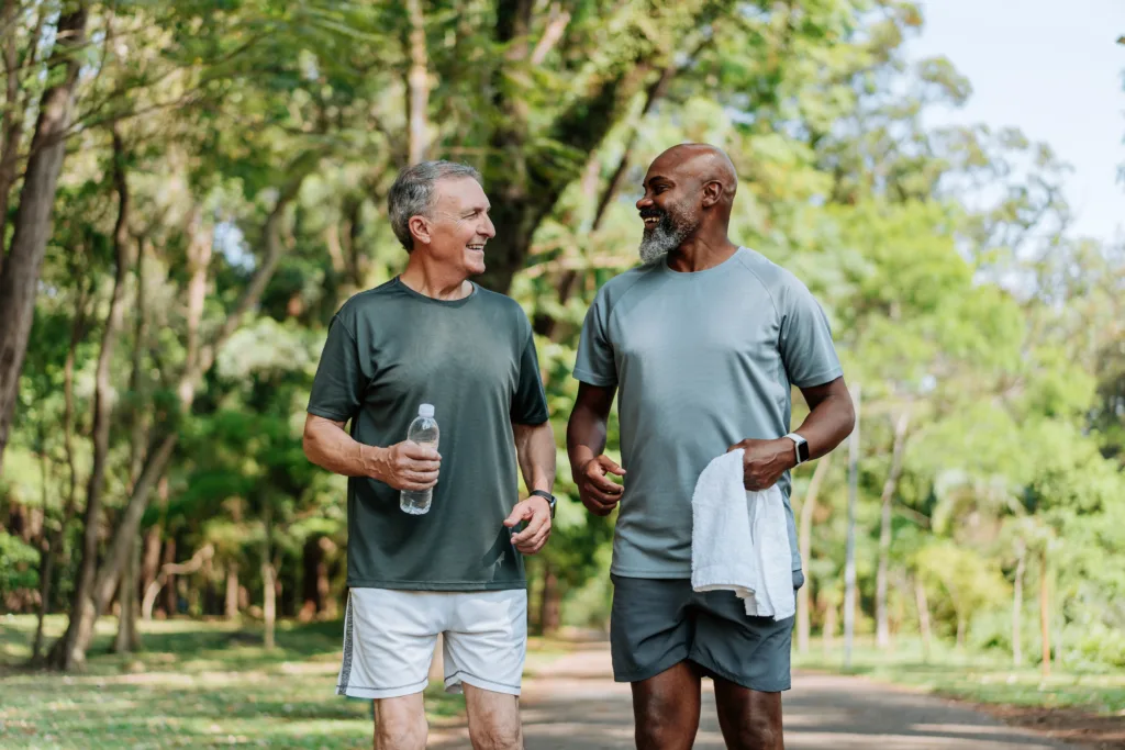 Men walking